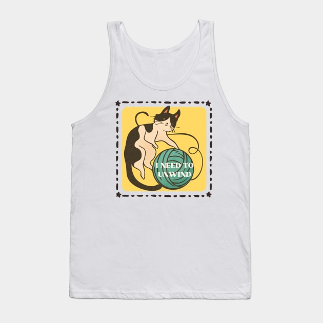 need to unwind Tank Top by Bayou Beginnings